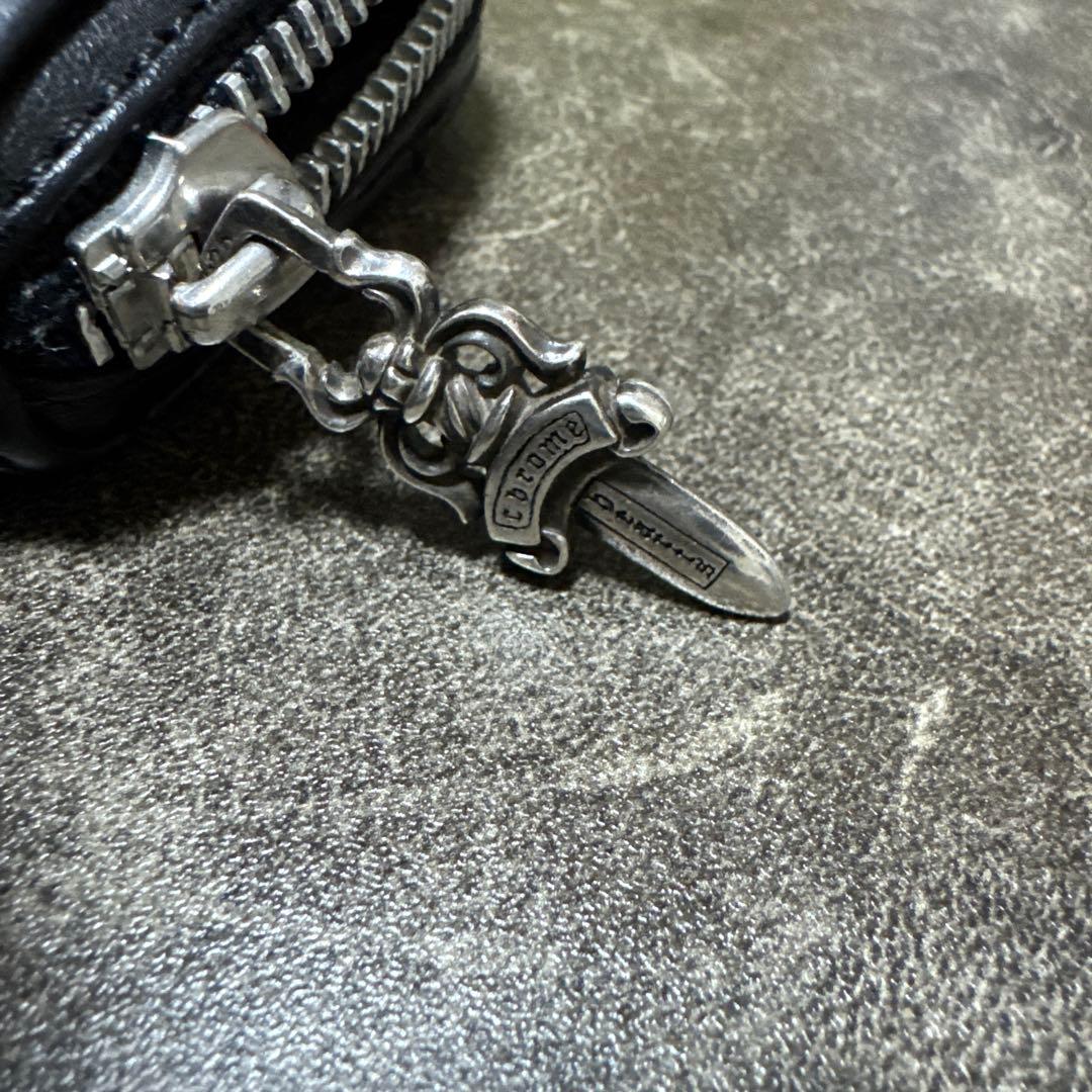 Chrome Hearts ダガーラウンドジップレザーケース 希少