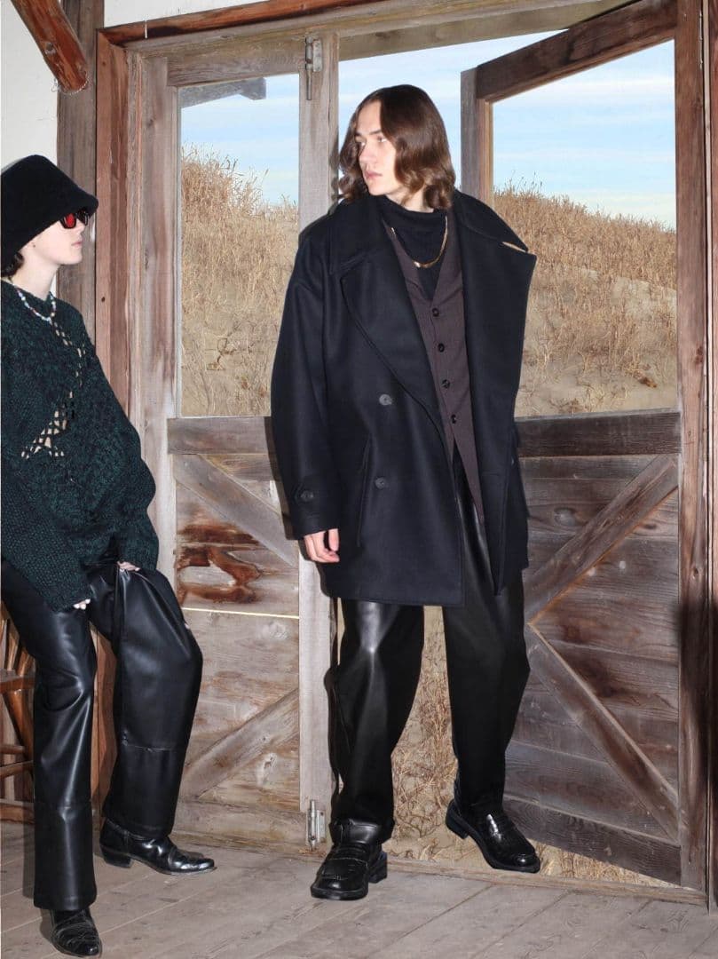 JieDa　レザーパンツ