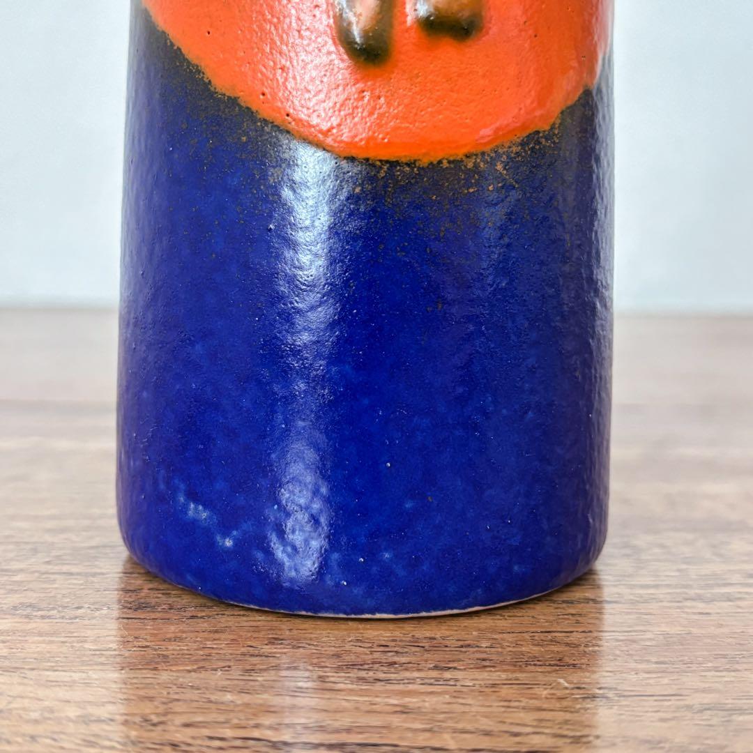 【東ドイツ Strehlaのジャグ花瓶】ミッドセンチュリー 384