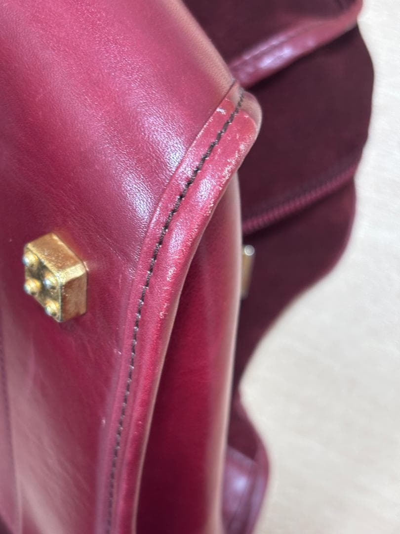 ☆ロエベ　ボストンバッグ☆ビンテージ品　26cm×13cm×58cm　YF0