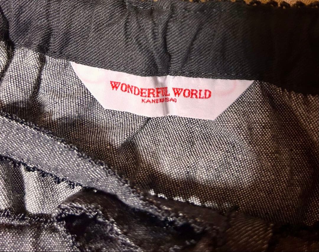 Wonderful World Kaneko Isao デニム生地 ドレス