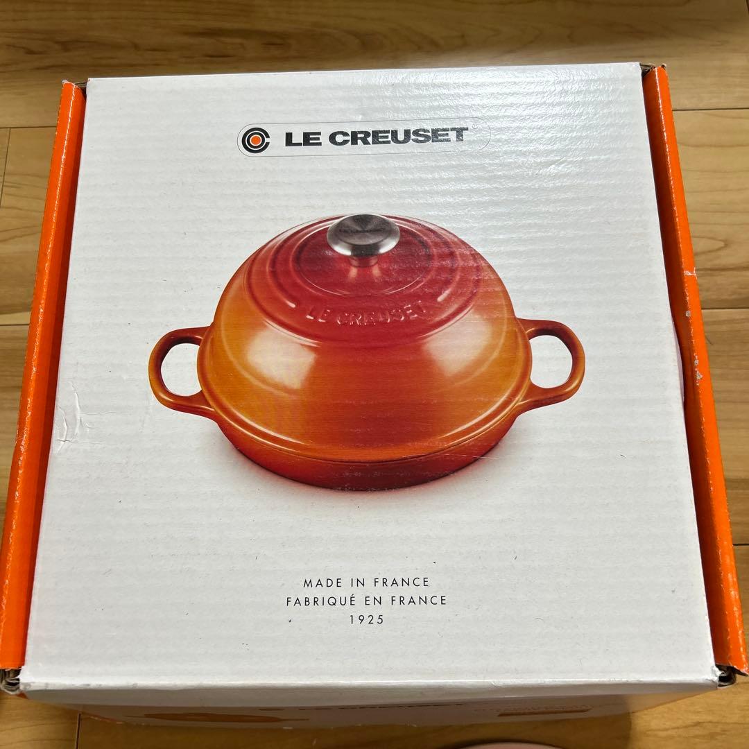 新品未使用・ルクルーゼ・シグニチャー・ブレッドオーブン・シェルピンク