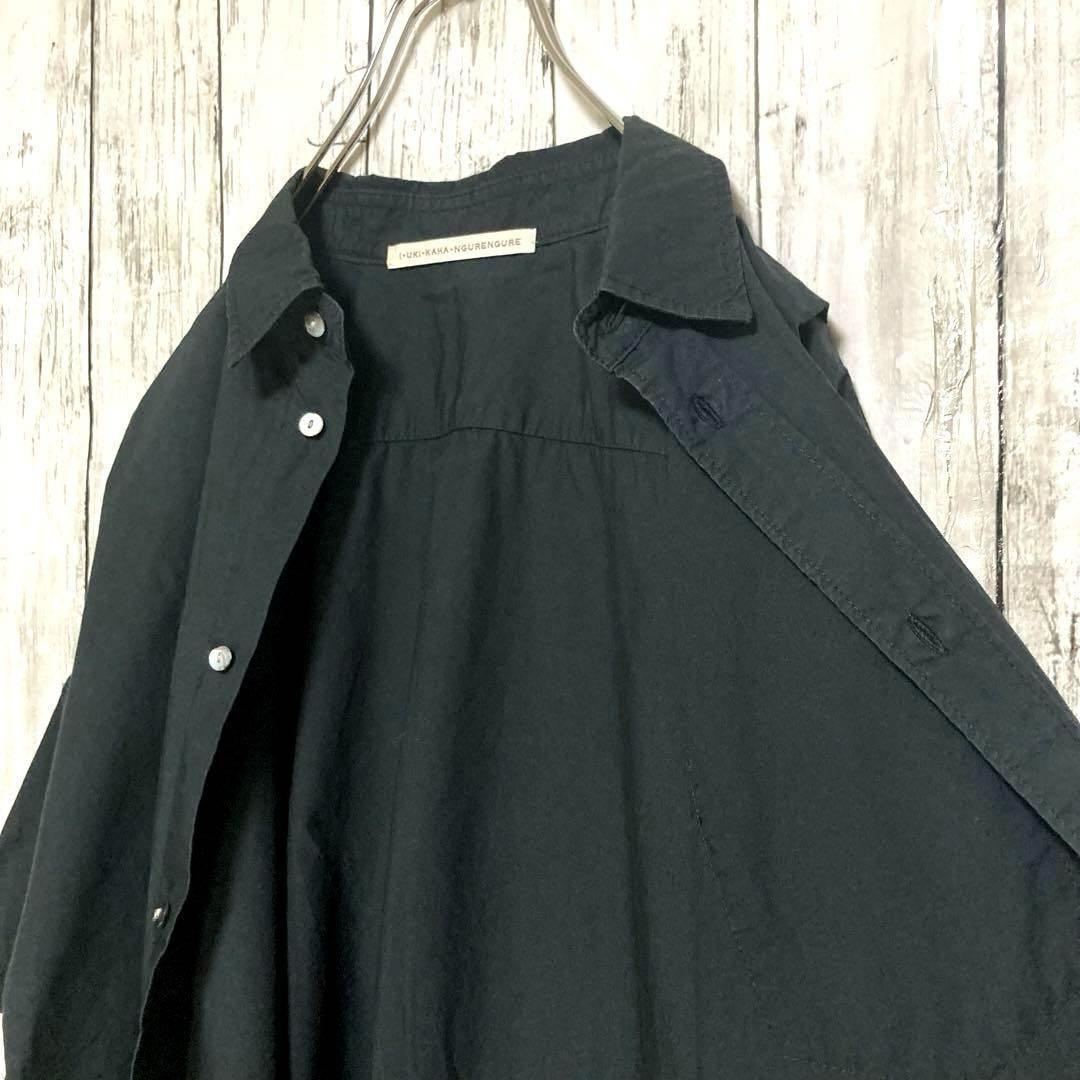 ⭐︎ mimi様⭐︎かぐれ ビッグシャツ 大きいサイズ ゆったり タック 日本製