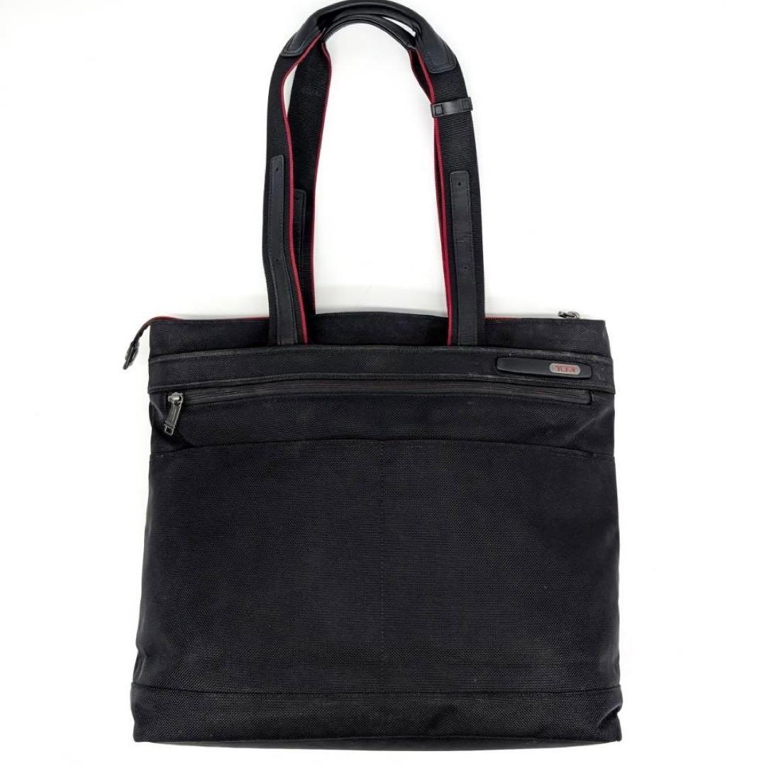TUMI✨トゥミ トートバッグ 大容量 肩掛け可能 ブラック A4 PC収納可能