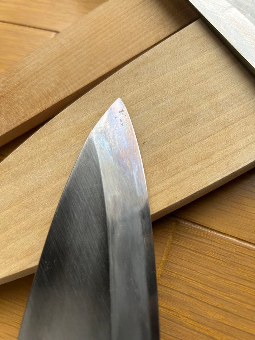 正長作の出刃包丁・柳刃包丁の2本セットです。