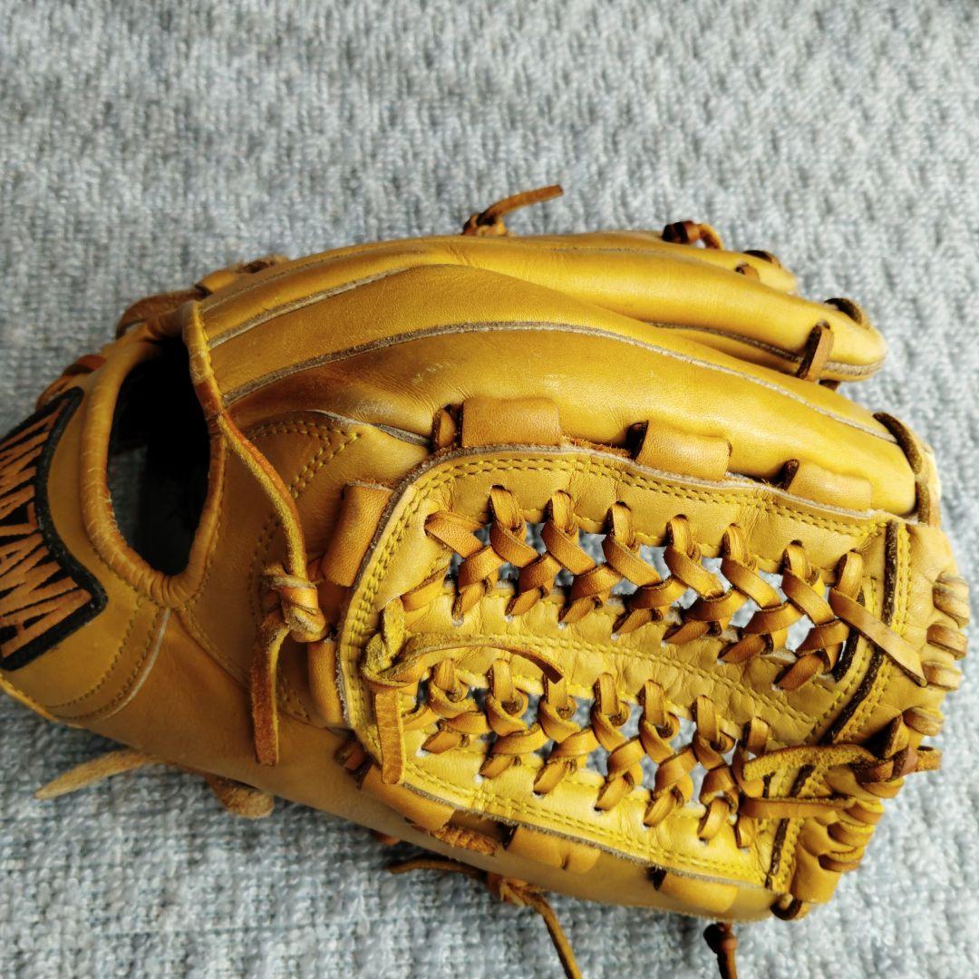 TAMAZAWA 玉澤 軟式グローブ TG-CN505 イエロー　大人　内野手