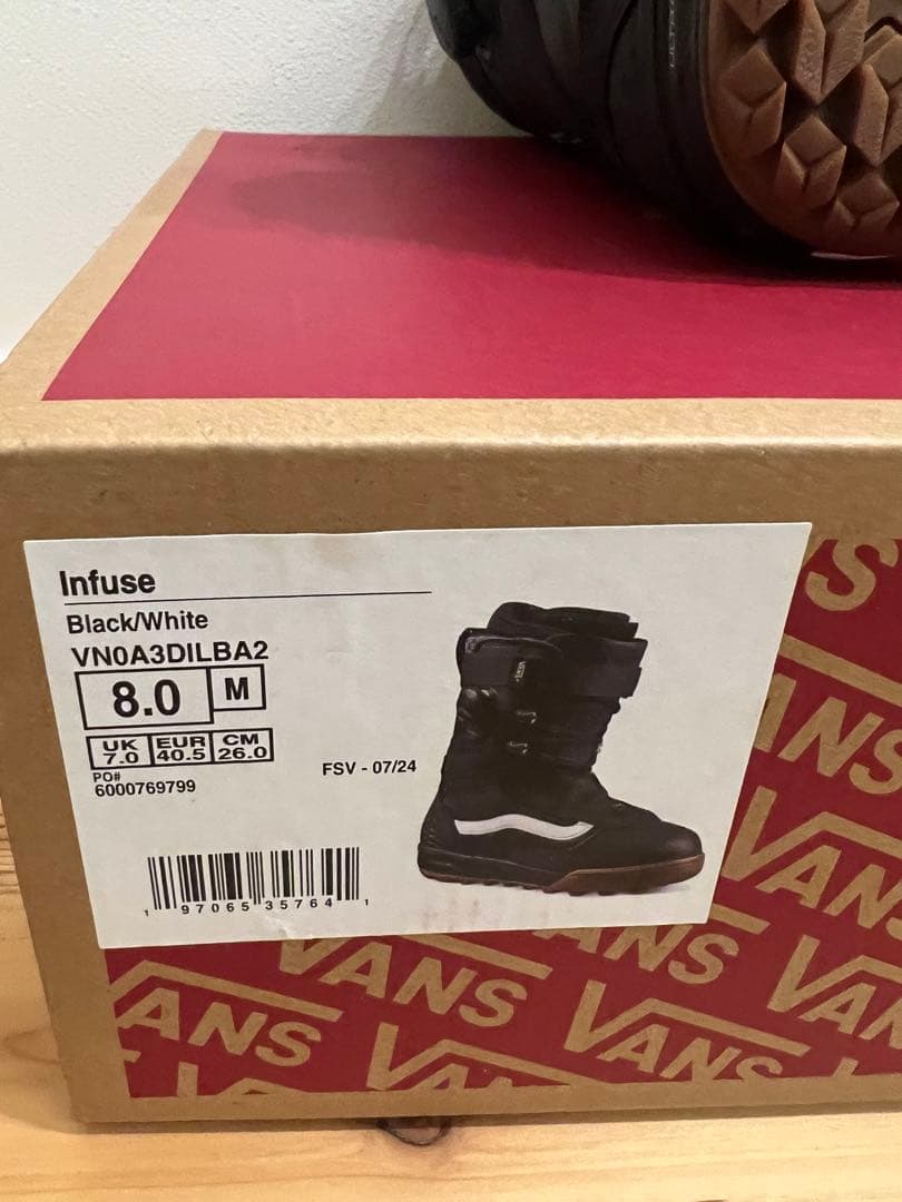 vans infuse 26cm バンズ　インフューズ　2時間使用
