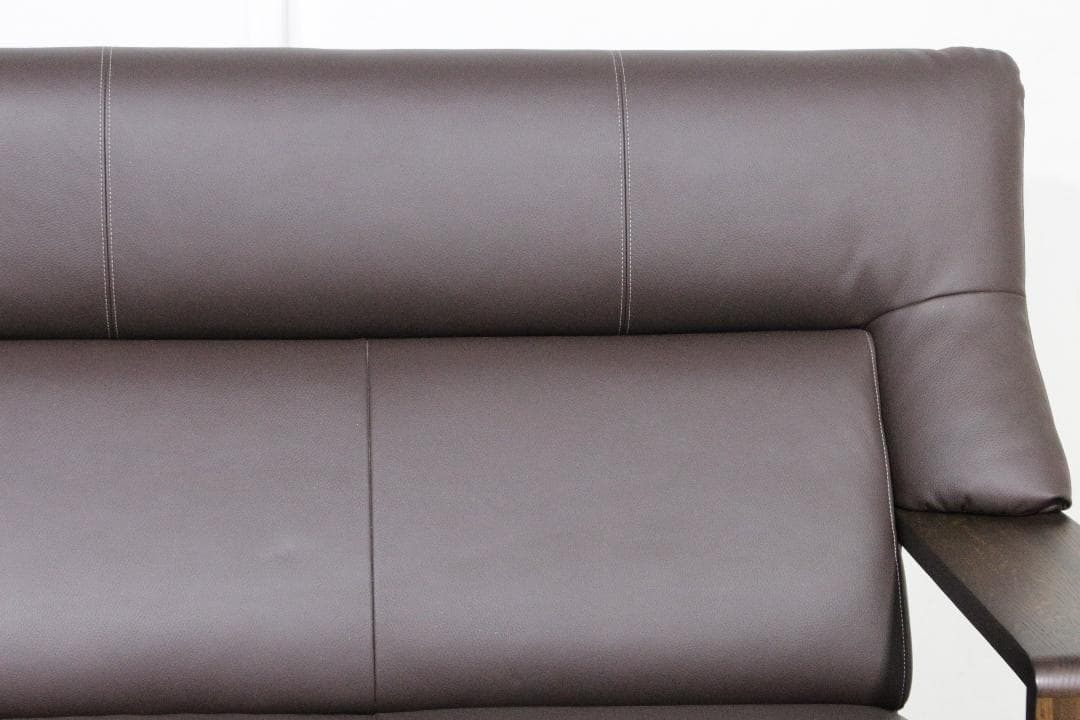 karimokuカリモク家具★Chitanoチターノ★３人掛けソファ★本革
