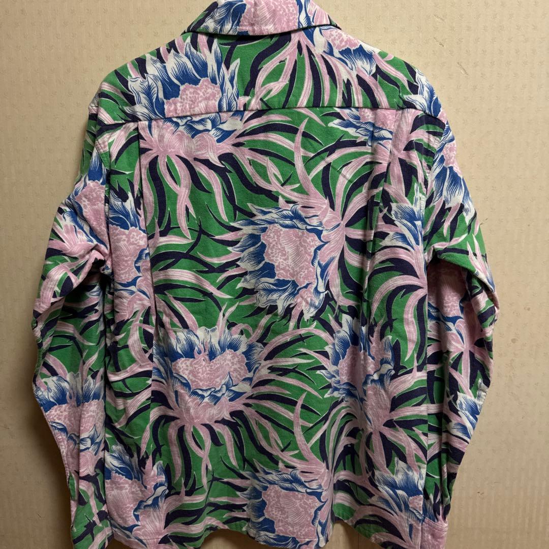 SUN SURF アロハシャツ ネルシャツ 新品 L