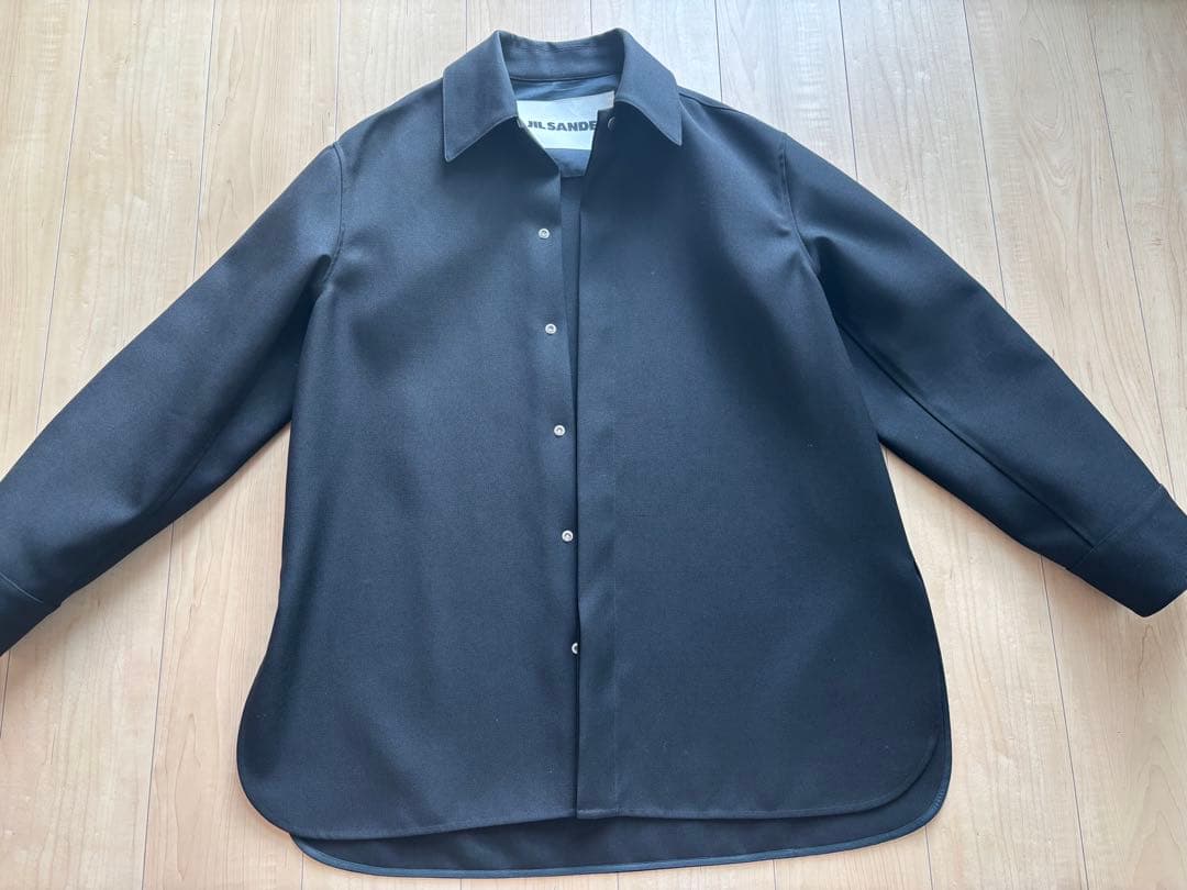 JIL SANDER ウールシャツジャケット