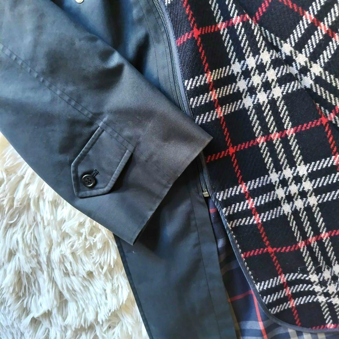 BURBERRYSバーバリー　ウールライナー付　ステンカラーコート　　XL相当
