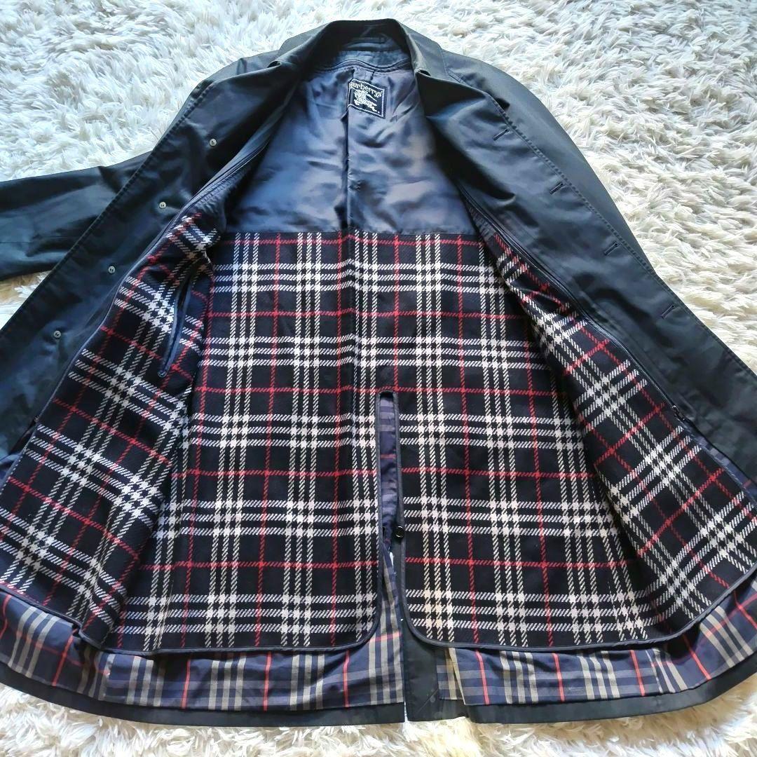 BURBERRYSバーバリー　ウールライナー付　ステンカラーコート　　XL相当