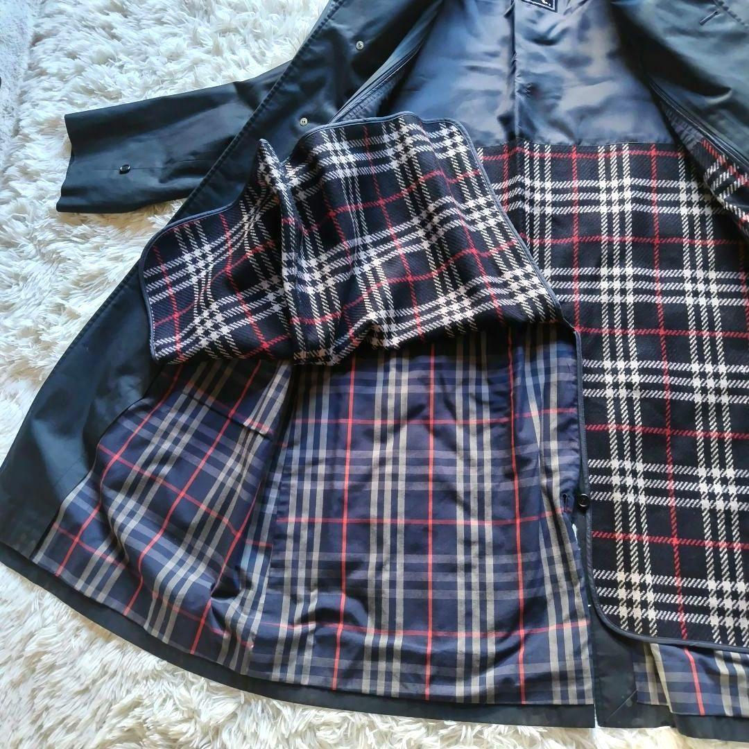 BURBERRYSバーバリー　ウールライナー付　ステンカラーコート　　XL相当