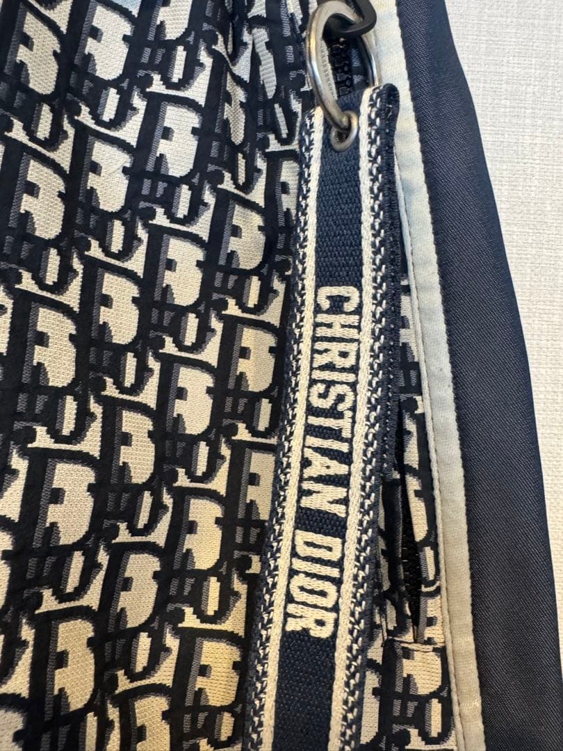 Christian Dior オブリーク　スカート　ネイビー　サイズ34