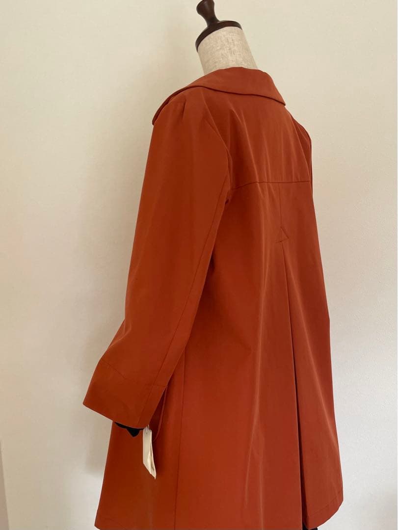 新品未使用¥29.480【クレスピ】丸襟のコットンコート　英国リバティ