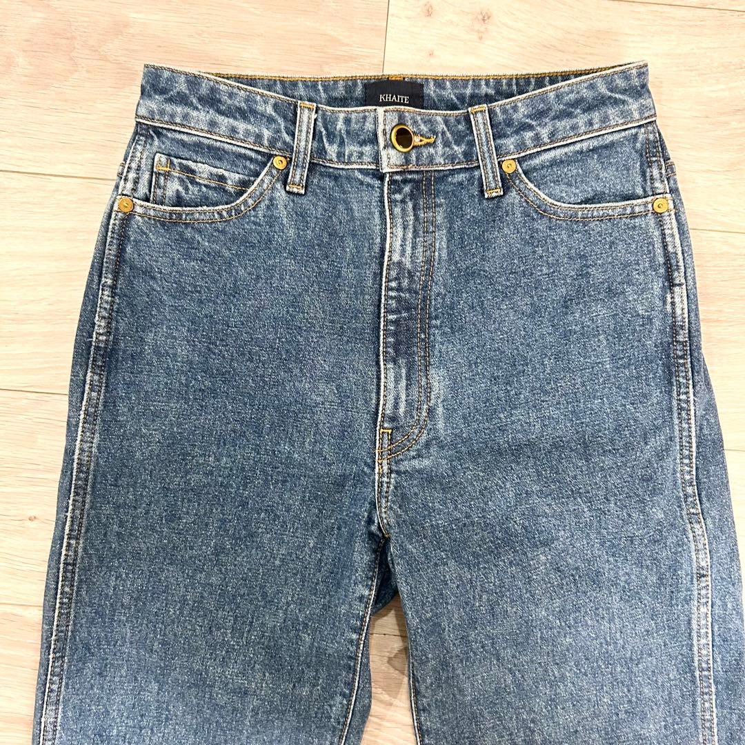 KHAITE Daniella ハイウェスト　ストレートワイドデニム W27