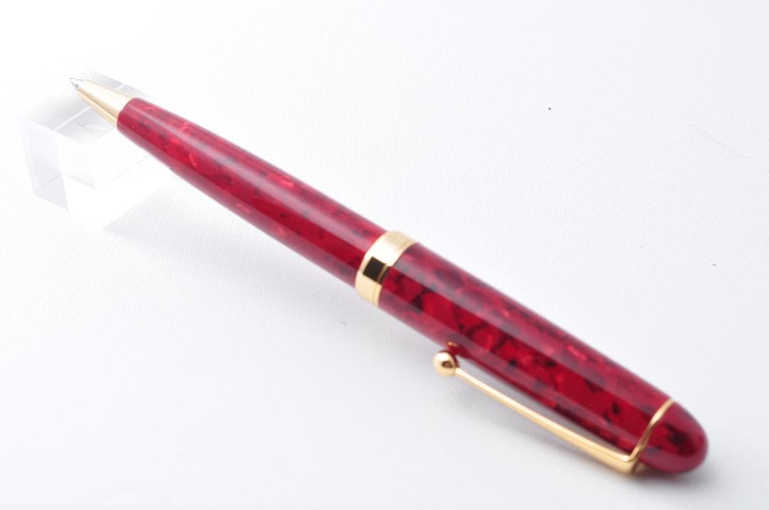 新品✨ ハンドメイド　ボールペン 大西製作所 手作り 【レッド】