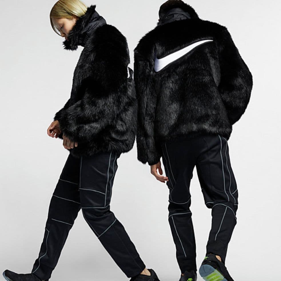 未使用　ナイキ × アンブッシュ リバーシブル フェイクファー コート