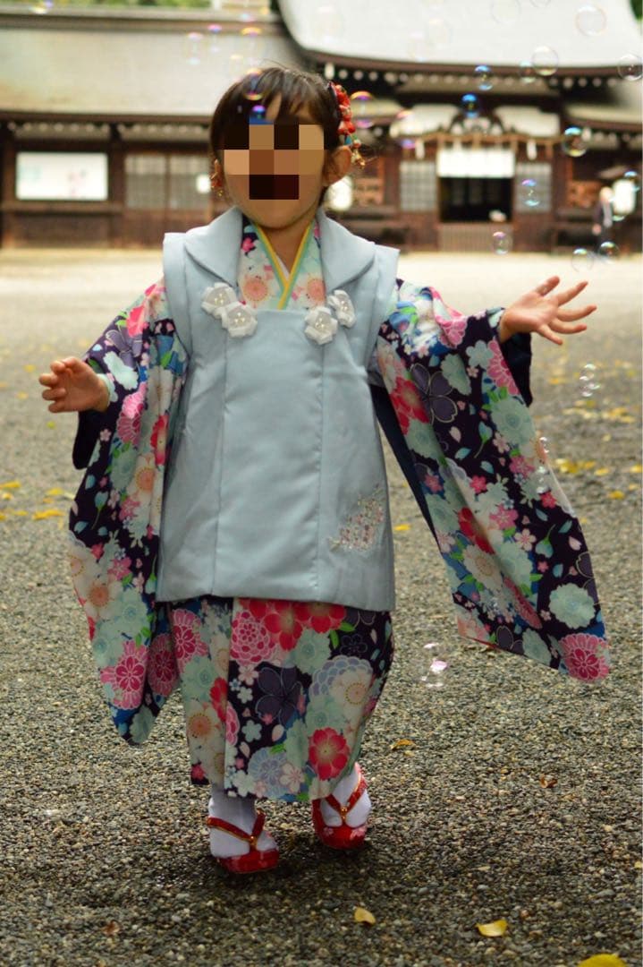 七五三　3歳　キャサリンコテージ　着物フルセット