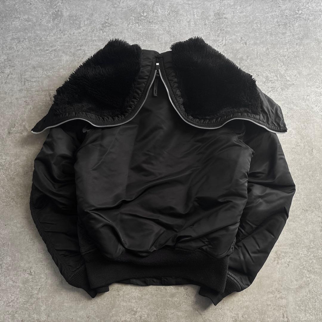 ALPHA INDUSTRIES【XS】N-2B フライトジャケット ブラック