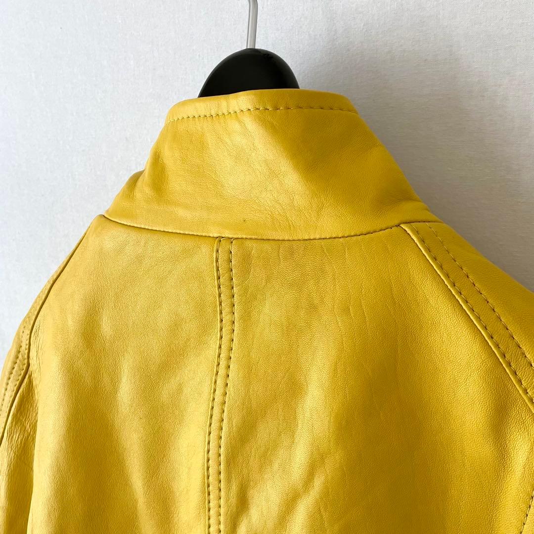 タグ付 未使用 ICB L ラムレザージャケット 44 XXL