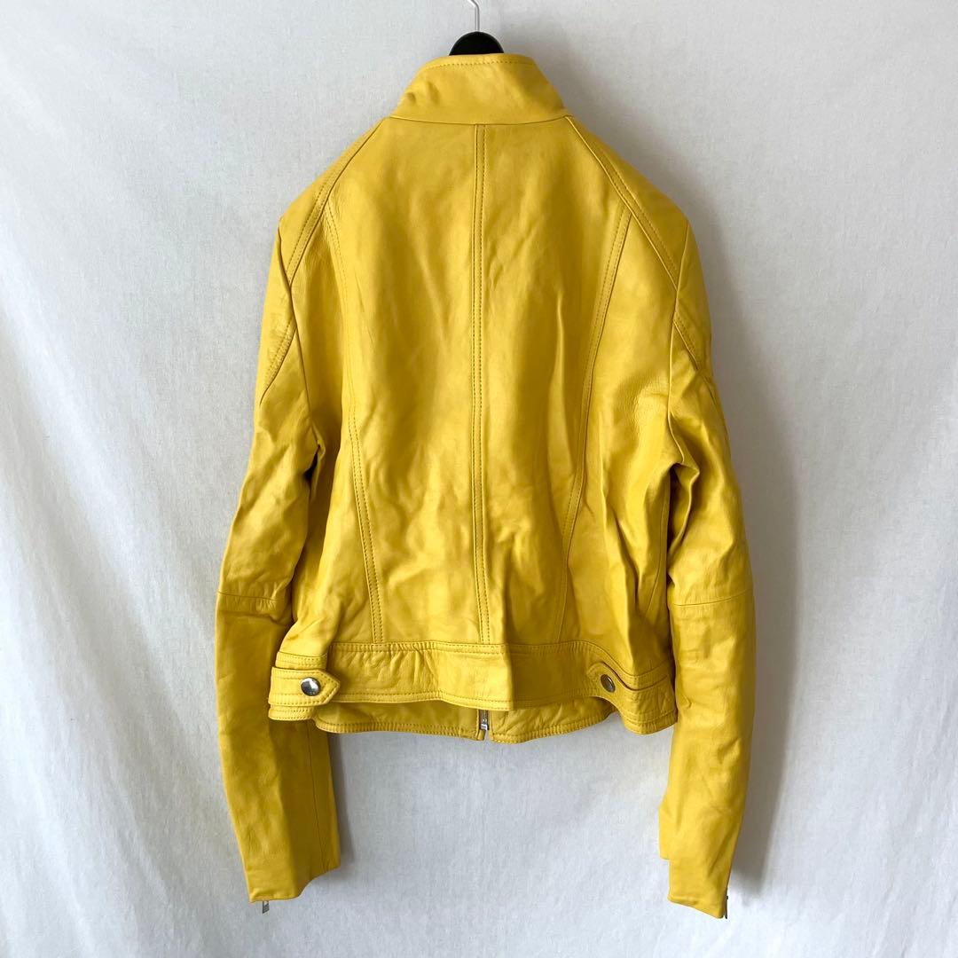 タグ付 未使用 ICB L ラムレザージャケット 44 XXL