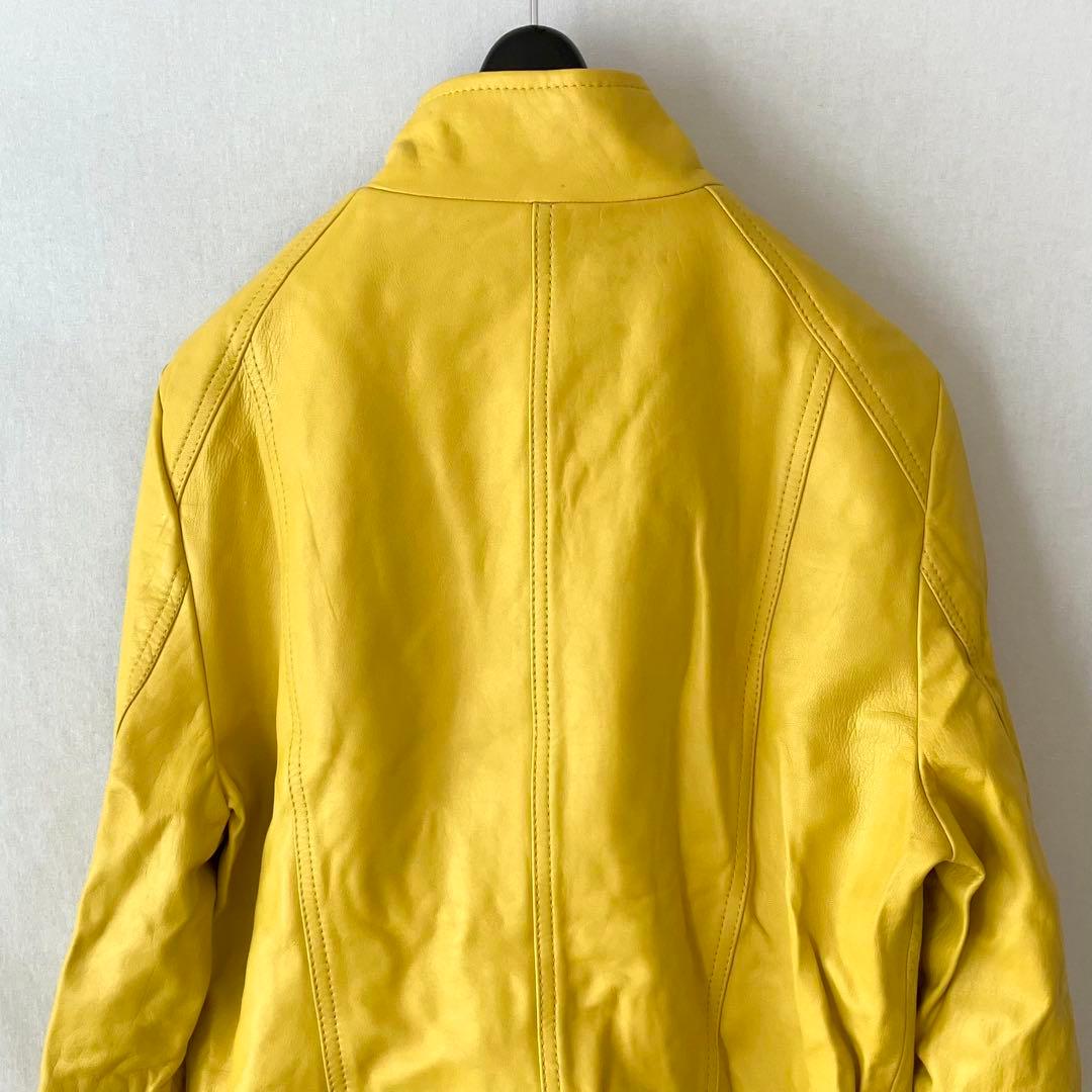 タグ付 未使用 ICB L ラムレザージャケット 44 XXL