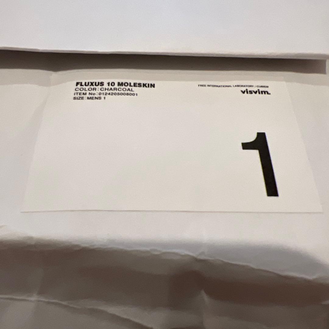 VISVIM FLUXUS 10 MOLESKIN Sサイズ