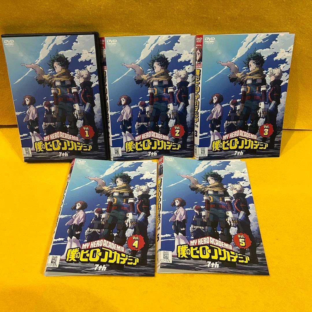僕のヒーローアカデミア ヒロアカ DVD 7th 7期 全5巻 全巻セット