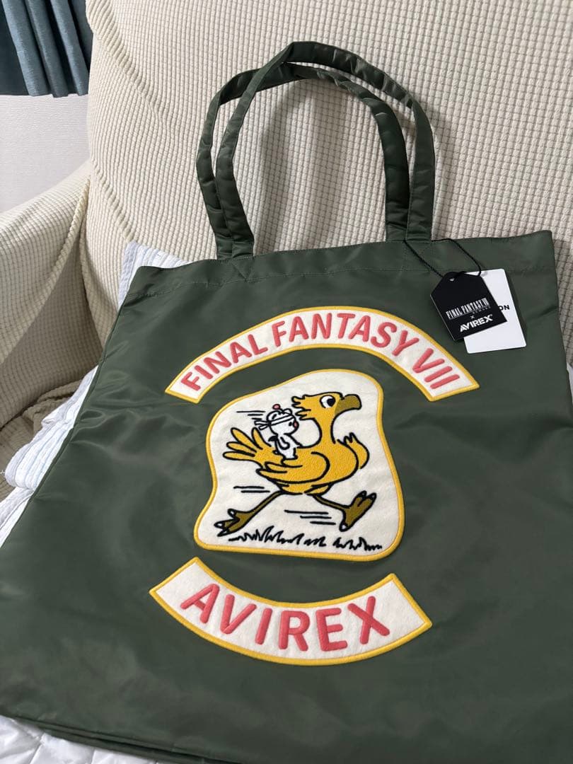 FINAL FANTASY VIII AVIREX トートバッグ