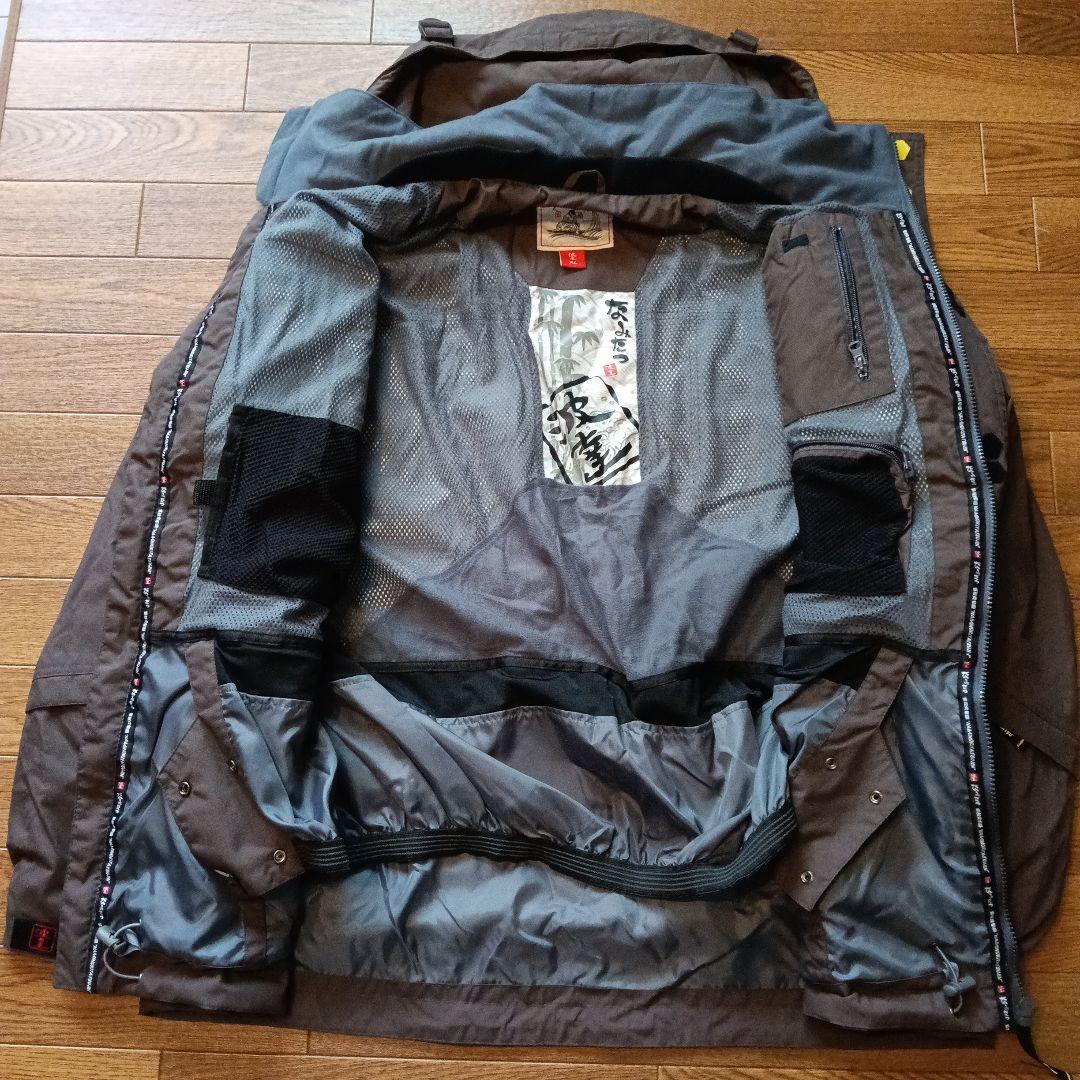 値下げ 波達 スノーボードウェア 上下セット XL ブラウン