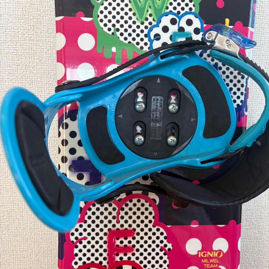 IGNIO スノーボード　ビンディングセット　キッズ