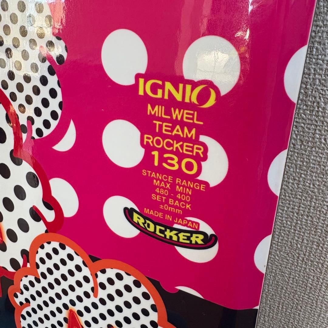 IGNIO スノーボード　ビンディングセット　キッズ