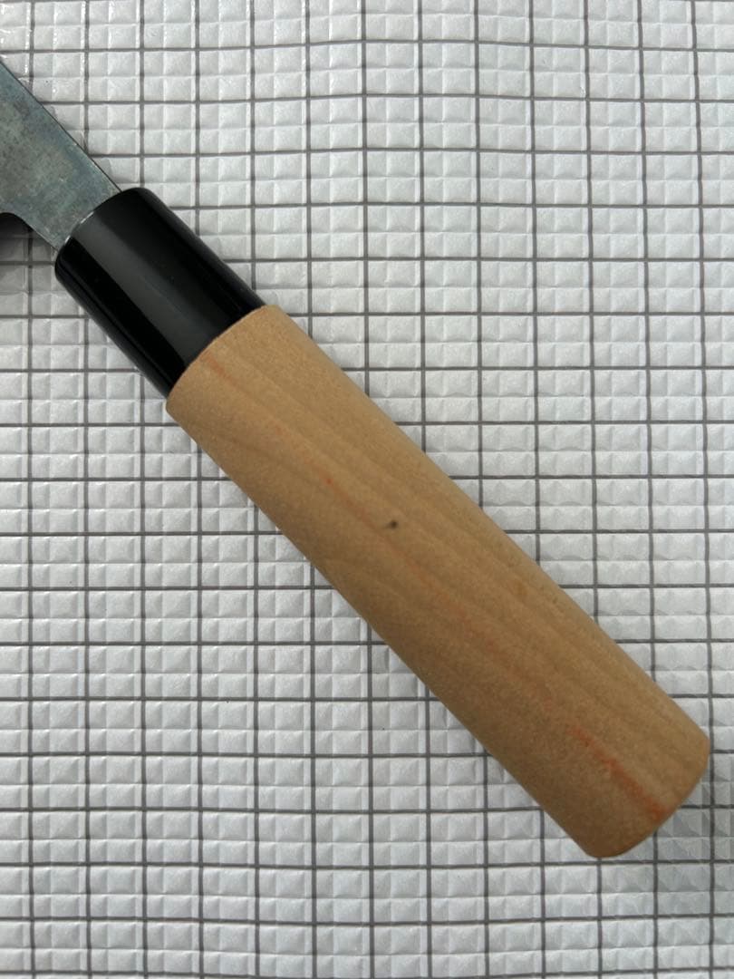 包丁 菜切包丁 菜切 165mm 黒打ち 朴丸柄
