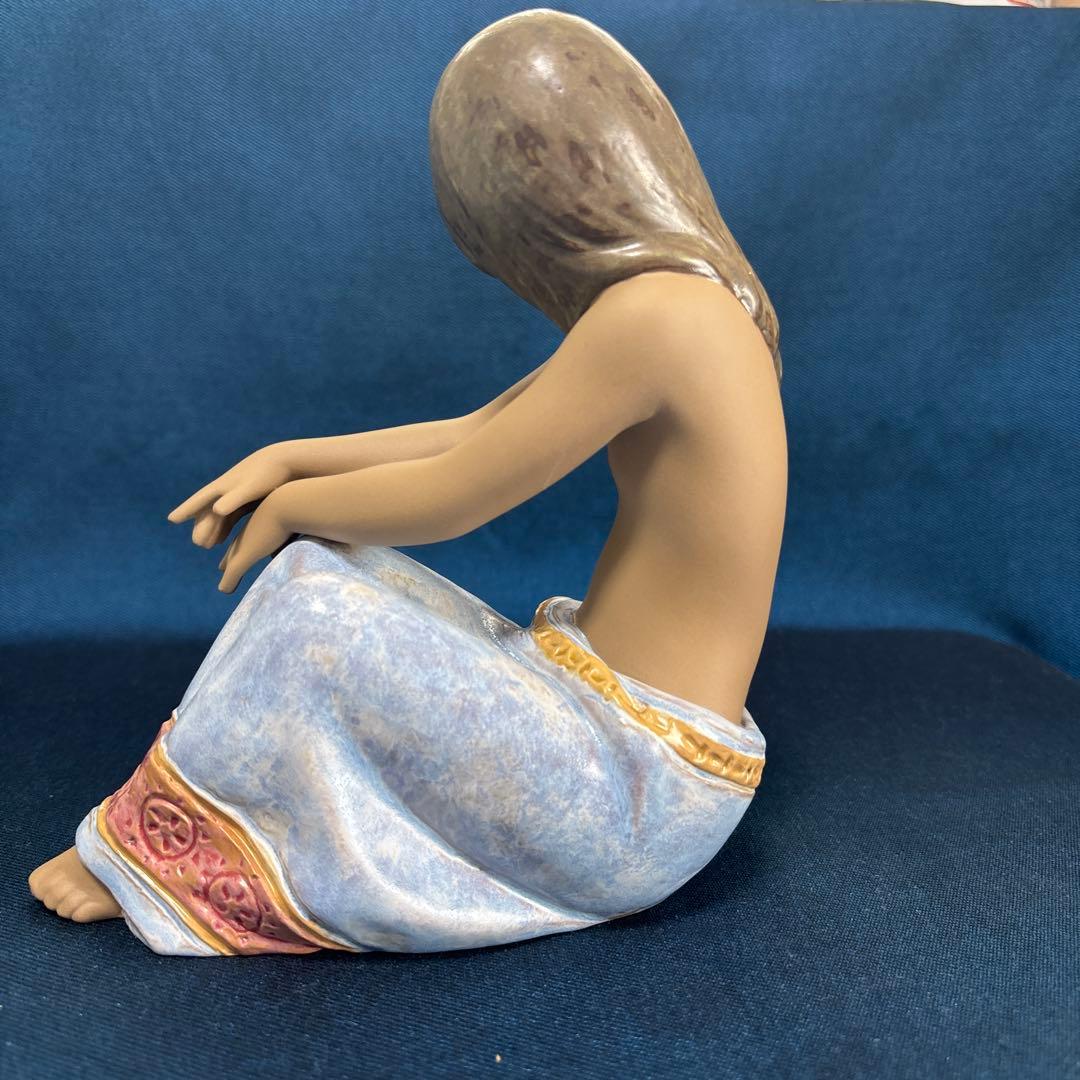 訳あり。リアドロ　アイランドビューティー　ブルー　グレス　少女\"南の海\"