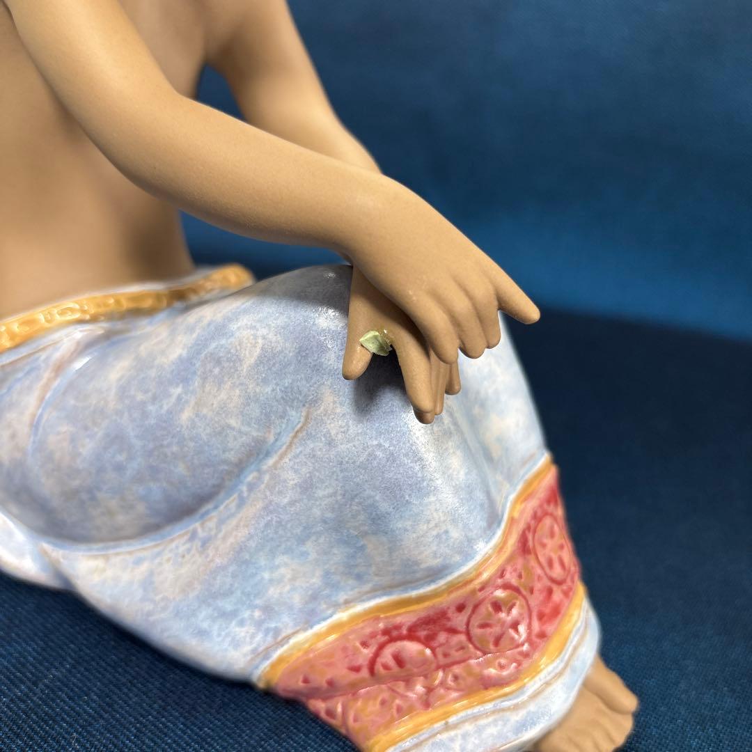 訳あり。リアドロ　アイランドビューティー　ブルー　グレス　少女\"南の海\"