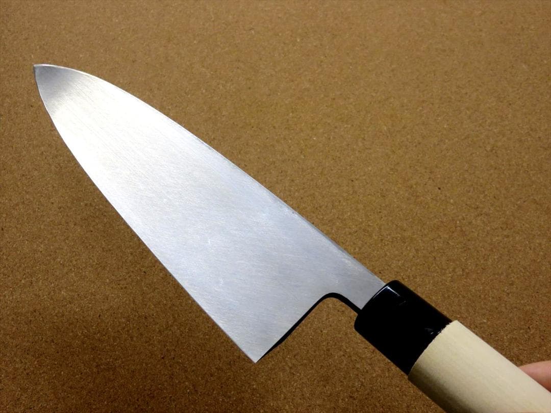 関の刃物 出刃包丁 210mm 正広作別撰 ハガネ 黄紙 職人用 片刃 右利き用