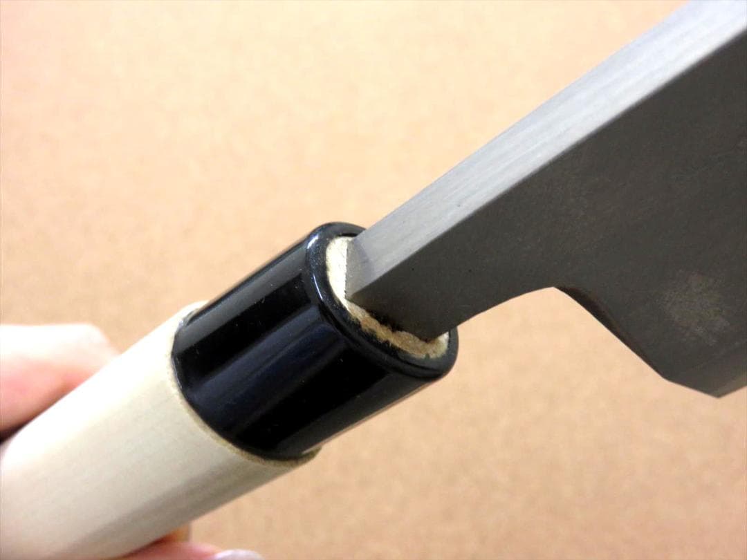 関の刃物 出刃包丁 210mm 正広作別撰 ハガネ 黄紙 職人用 片刃 右利き用