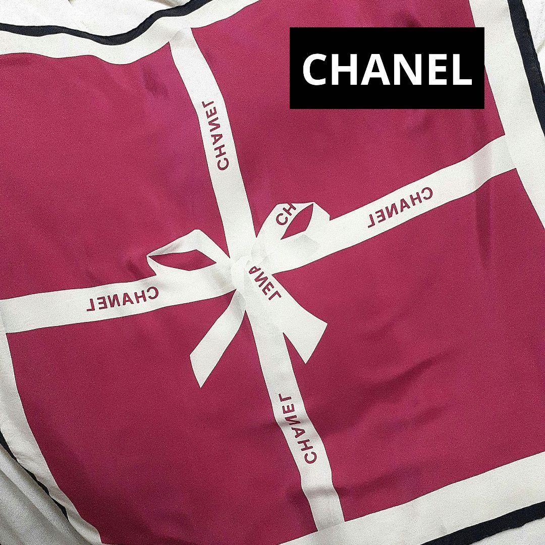 CHANEL　大判スカーフ