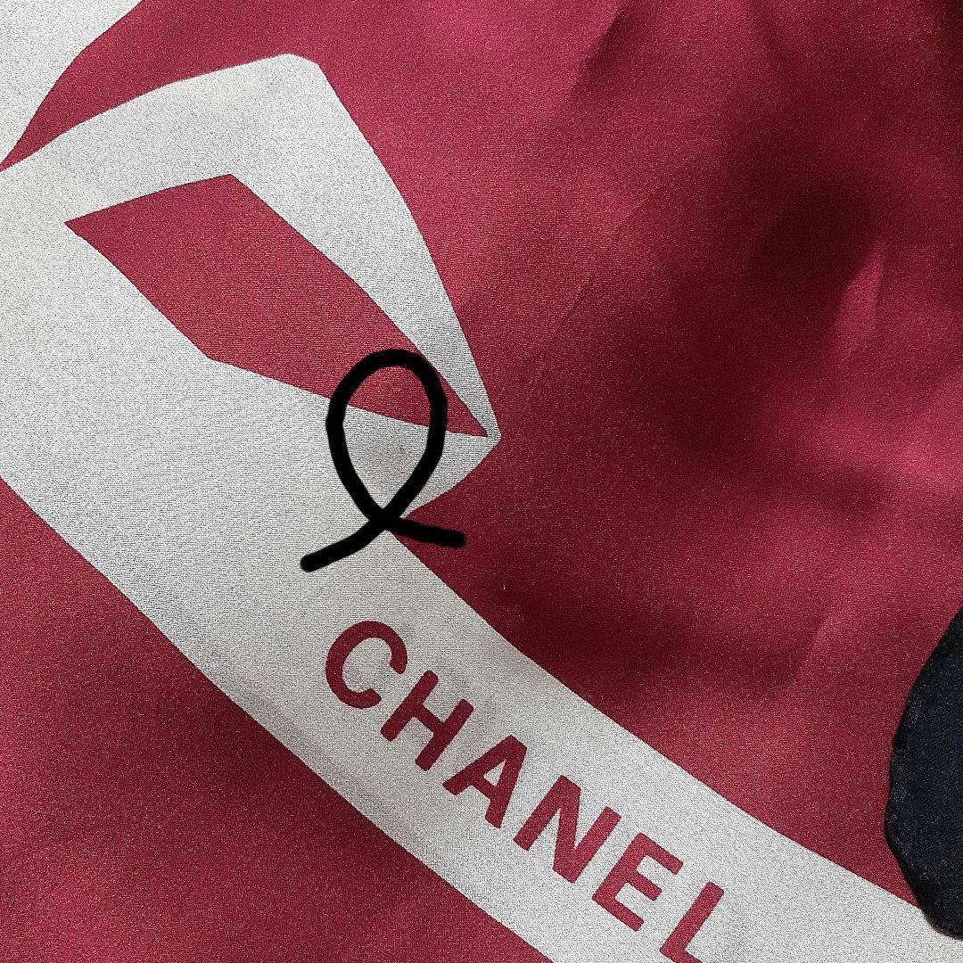 CHANEL　大判スカーフ