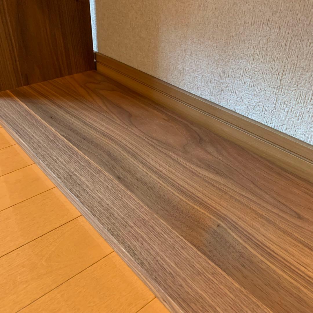 無印 スタッキングシェルフ ワイド2段 ウォールナット材