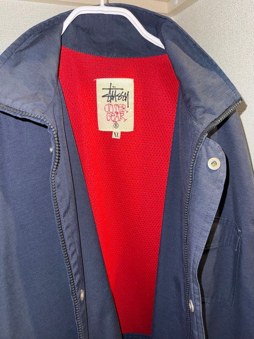 Stussy ネイビー ジャケット L