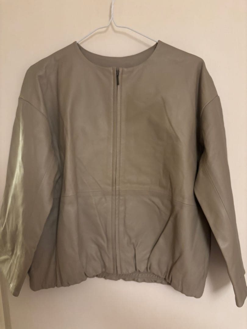 ゆ*き様 【未使用品】 BEARDSLEYビアズリーレザージャケット ラムレザー