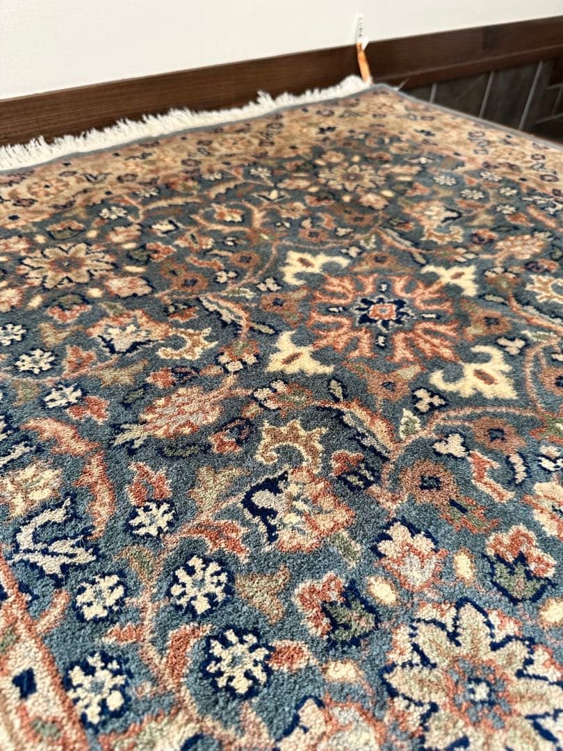 【1990's Vintage】 ダブルノットラグ 絨毯 172cm×92cm