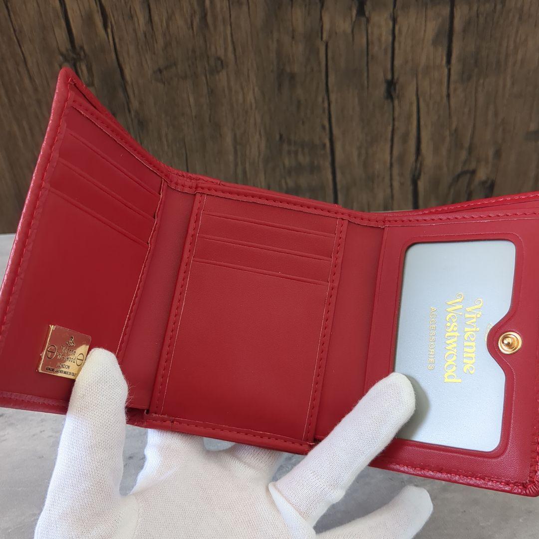 【新品】Vivienne Westwood がま口財布 三つ折財布