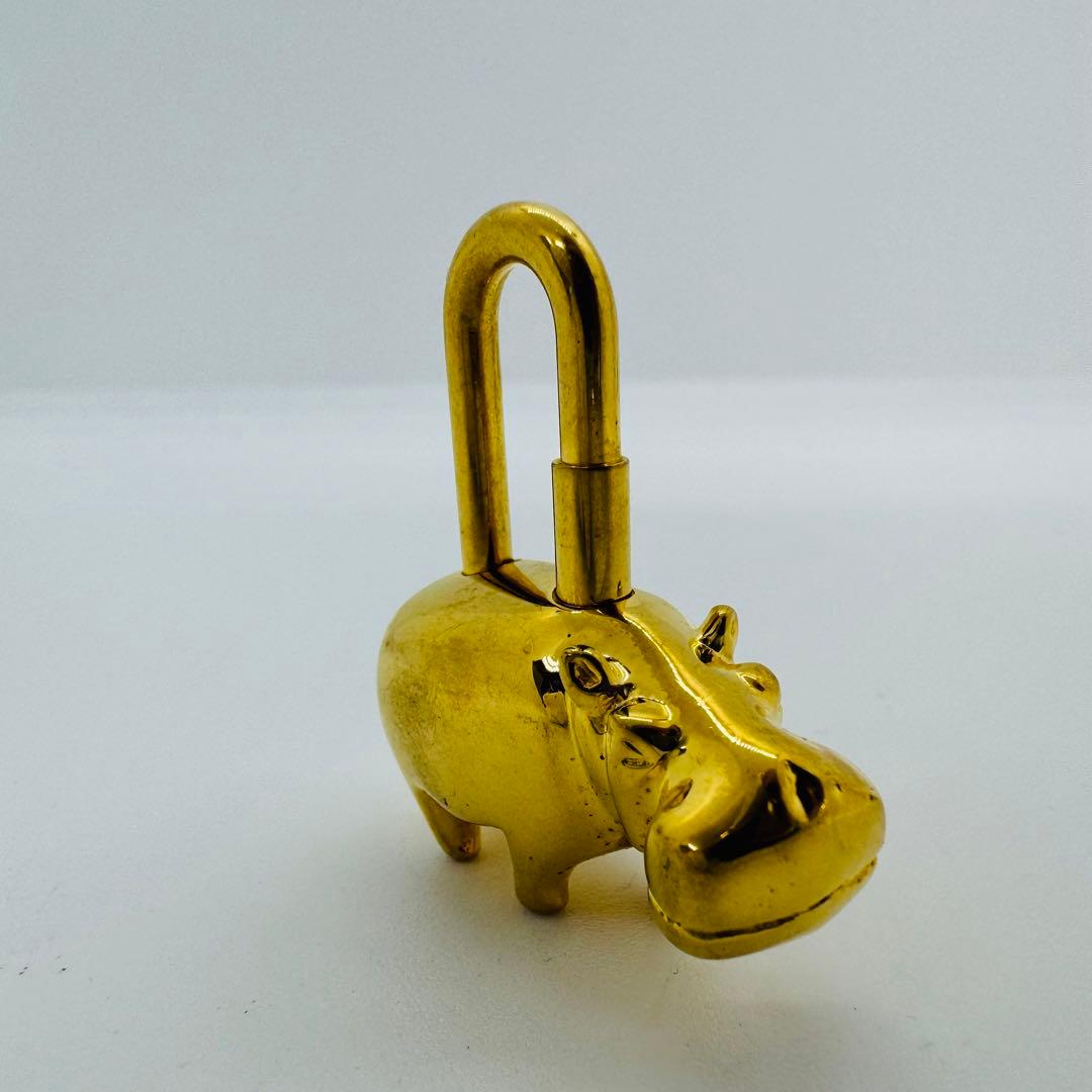 ✨エルメス✨ヒポポタマス✨カデナ✨ゴールド✨ チャーム✨キーホルダー✨