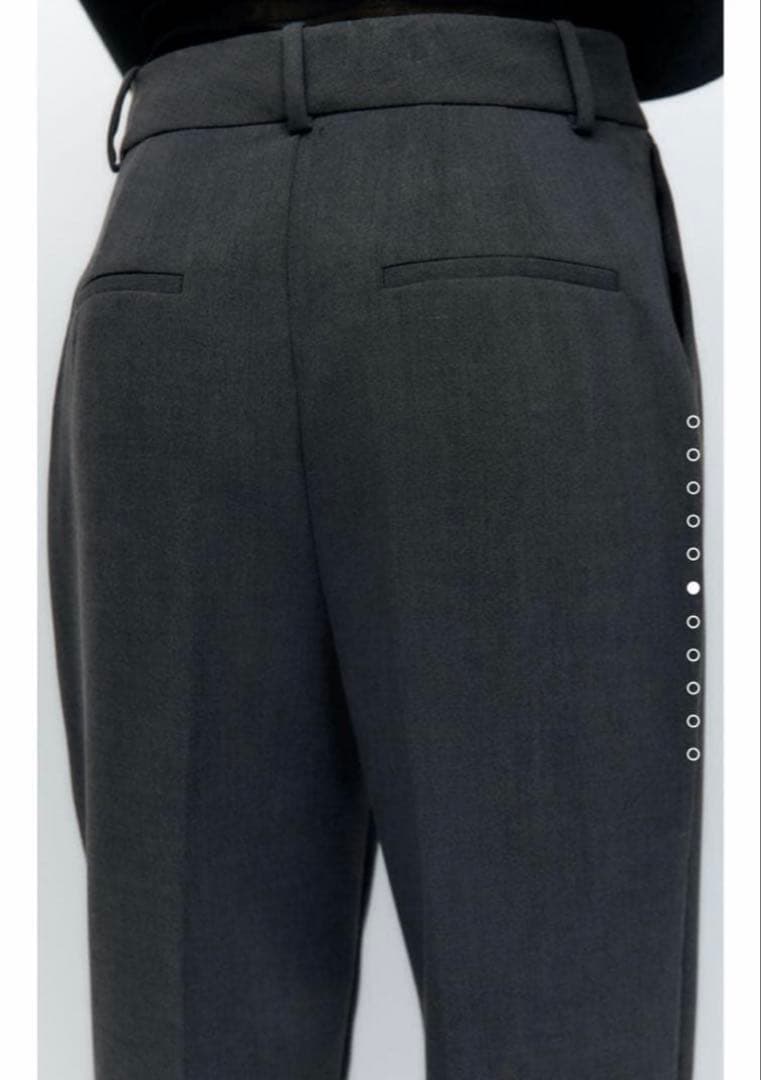 ZARA ダブルブレストスーツ　セットアップ　グレー