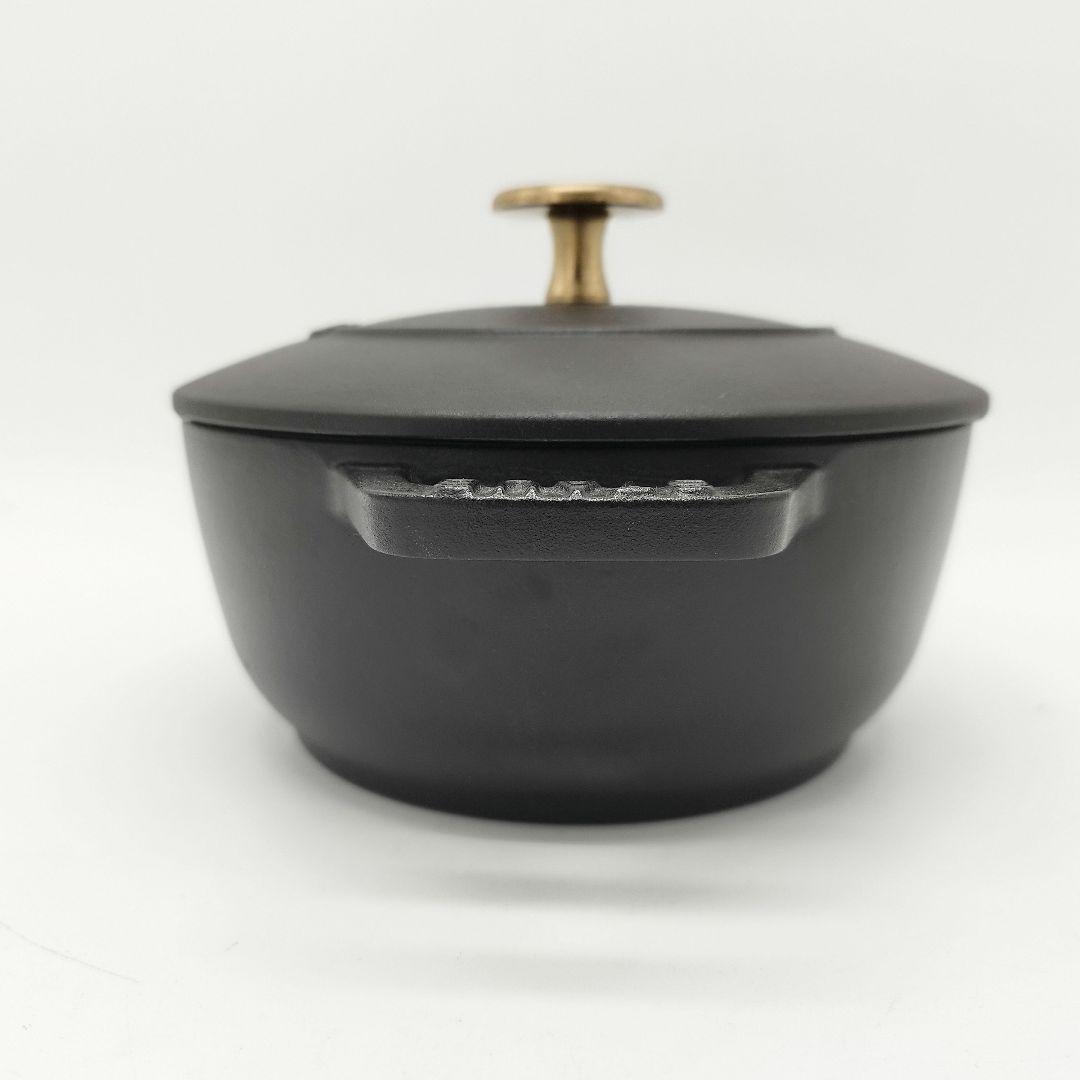 未使用　STAUB　ストウブ　Wa-NABE　Sサイズ　16cm　ブラック