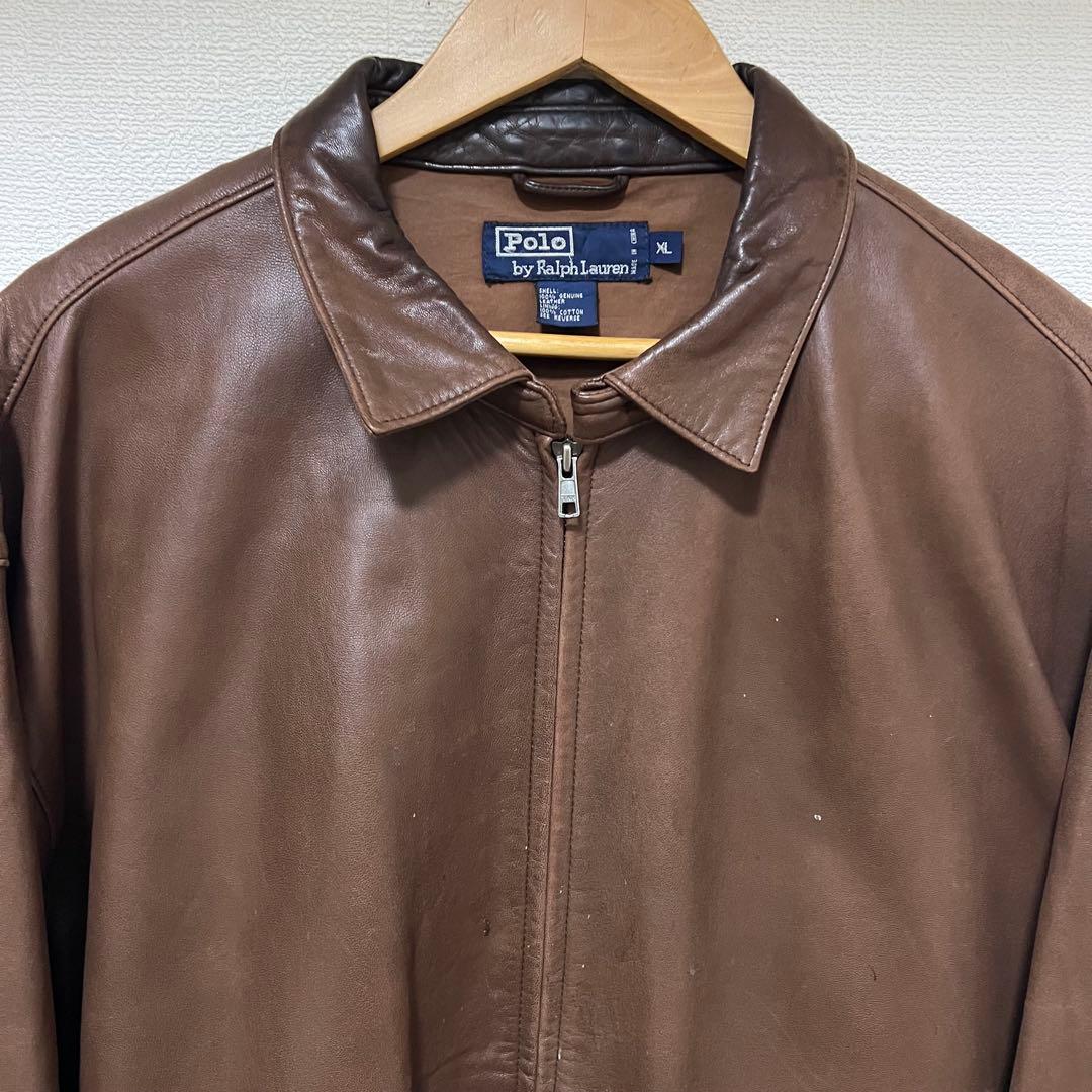 【RALPH LAUREN】ラルフローレン ポニー無し　レザージャケット