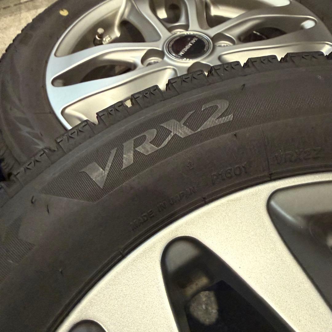 ブリヂストン バルミナ 155/65R14 VRX2 ブリザック　軽自動車
